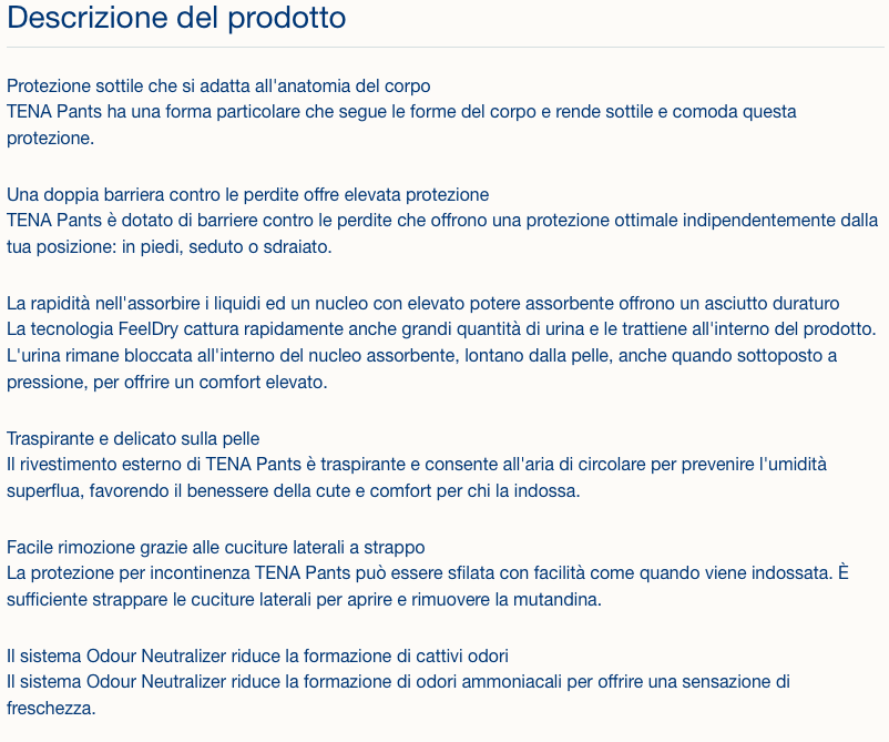 Pants - Plus - Protezione tripla contro perdite, odori e umidità.