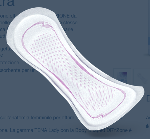 Lady - Extra - Assorbenti discreti e confortevoli per incontinenza moderata.