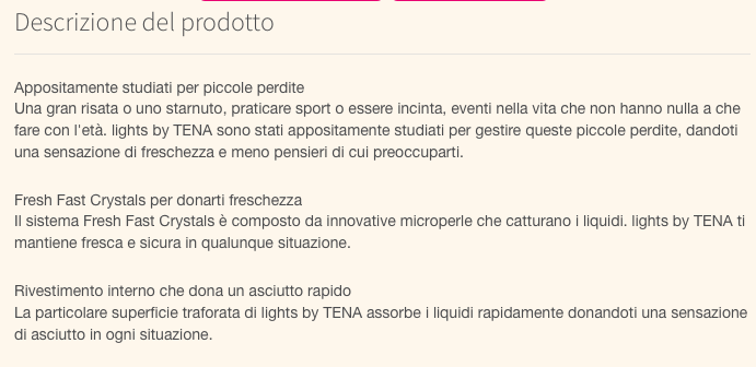 Lights by - Ripiegato - Proteggi slip
