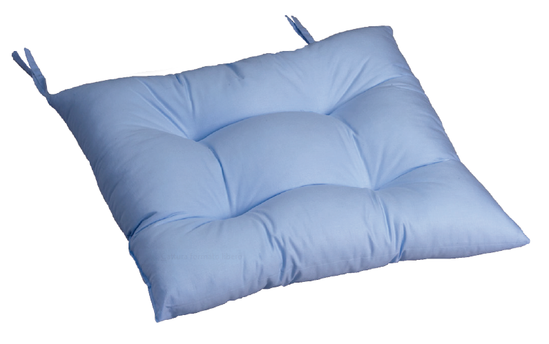 CUSCINO IN FIBRA CAVA SILICONATA CON QUATTRO SCHIACCIAMENTi -  Cuscino antidecubito
