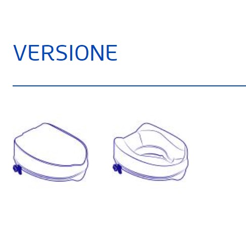 Alza WC a fissaggio rapido - Alza wc per anziani