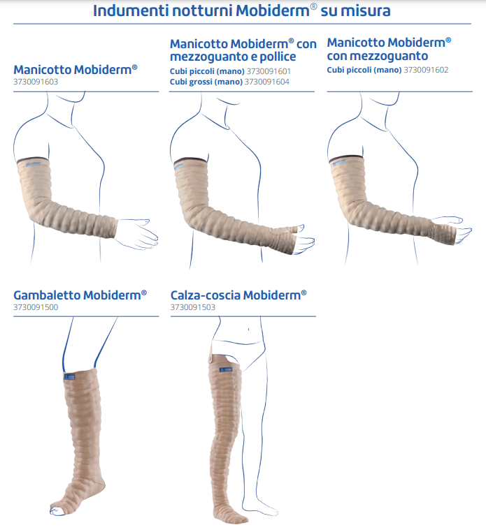 MOBIDERM CALZACOSCIA CUBI PICCOLI - Tutore di mantenimento notturno per arto inferiore. - Immagine 2