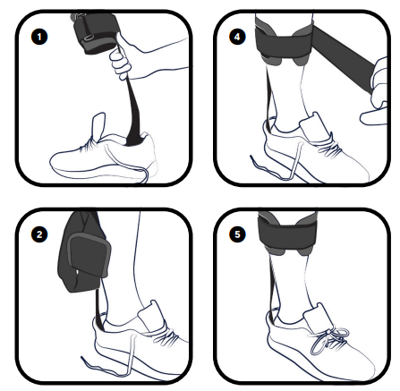  SpryStep pediatrico - Tutore piede cadente
