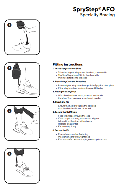 SPRYSTEP ORIGINAL - Tutore piede