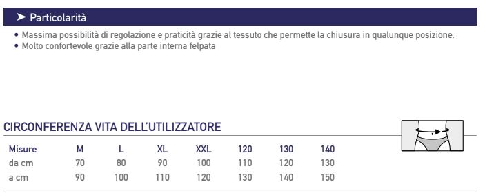 Bianca 24/30 - Fascia posturale ortopedica - Immagine 2