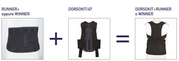 Dorsokit/47 - Corsetto ortopedico