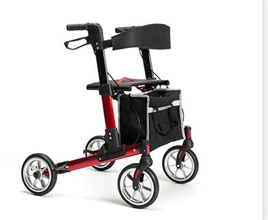 QUAVA Rollator leggero a 4 ruote in alluminio - Rollator leggero a 4 ruote in alluminio