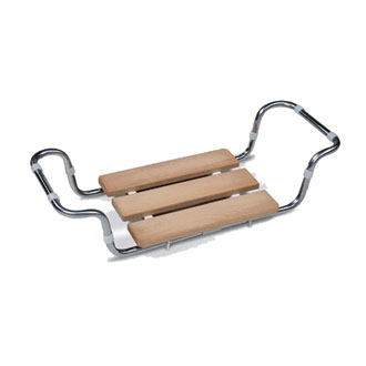 SEDILE IN LEGNO - Sedile per vasca da bagno - Immagine 2