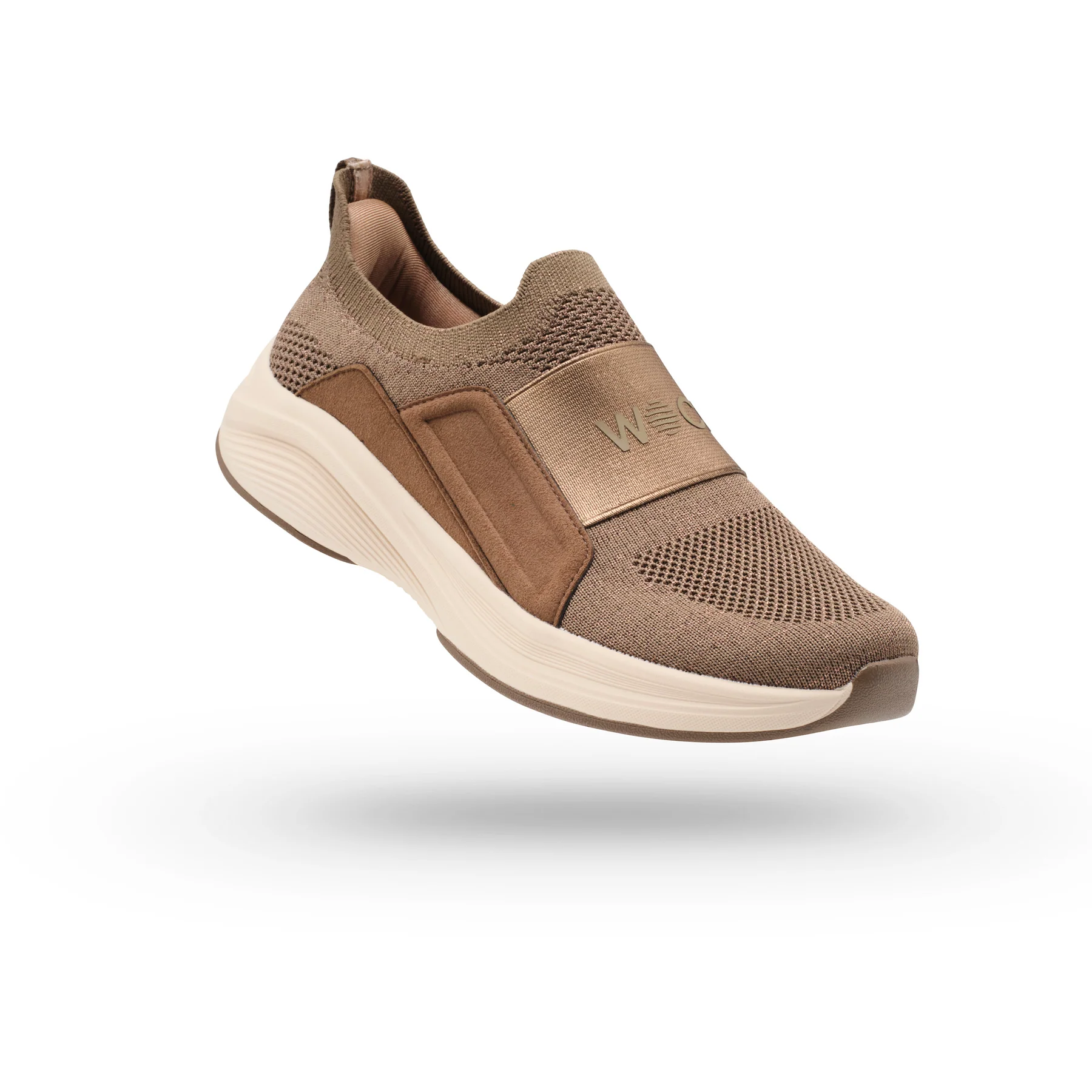 SWIFT LS SNEAKERS SLIP-IN - 08-BRONZO - Scopri la rivoluzione del comfort con le SWIFT di WOC: leggere, flessibili, e facili da indossare.