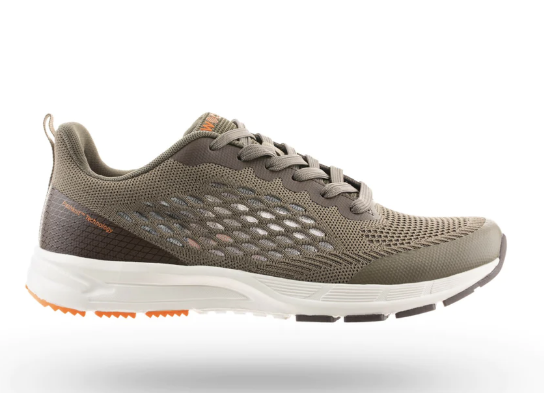 WOCK BREELITE SNEAKERS 14 - KHAKI  - Sneaker ortopedica traspirante e confortevole.